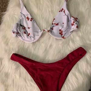 Cherry blossom bikini